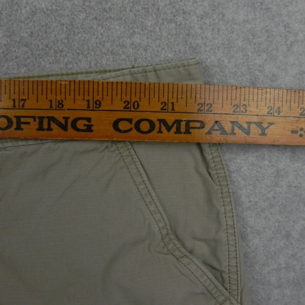 Levi Strauss Cargo Shorts Mens 44 Levi's Khaki Tan Ripstop Cotton Flap Pocket